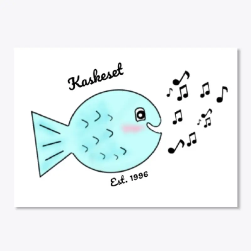 Kaskeset "Fishy" Sticker